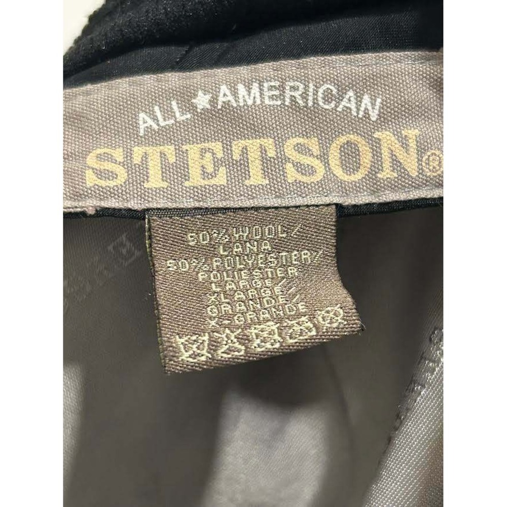 Stetson All American Gray Plaid Wool Blend Driving Cap w Ear Flaps L/XL Newsboy - Picture 2 of 9